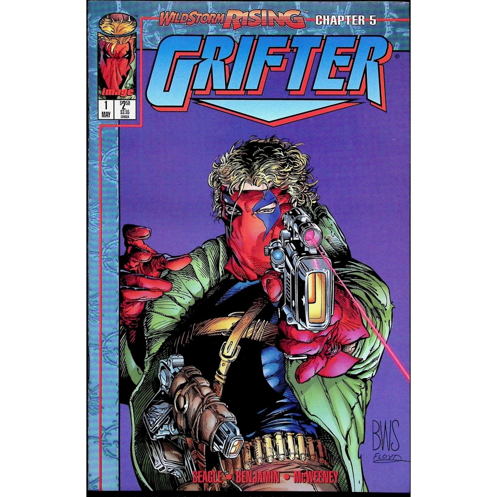 Grifter #1 Trading Card Edition Barry Windsor-Smith Zealot Image Comic Book